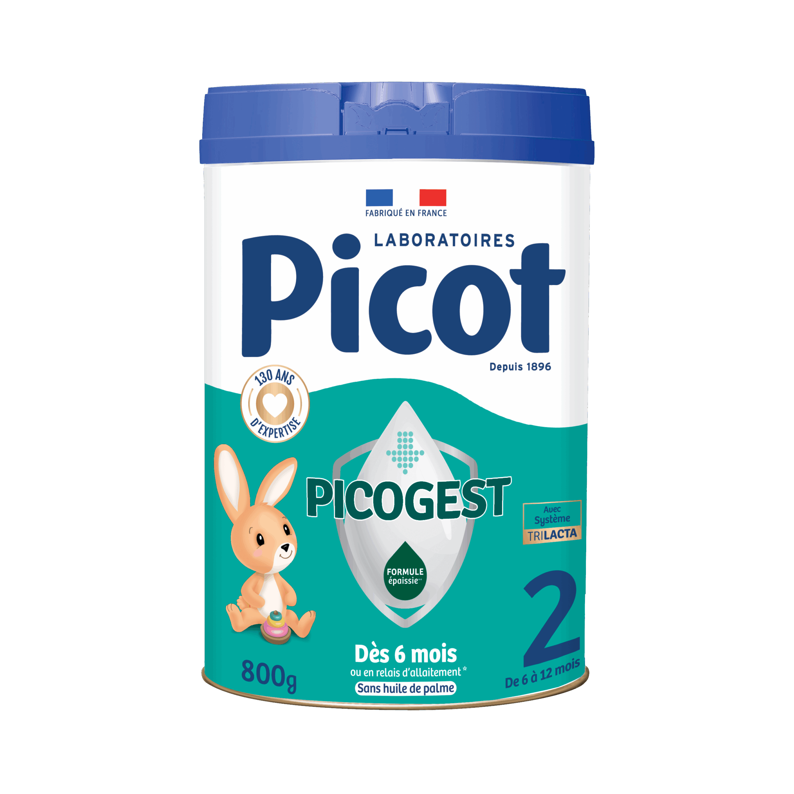 Poudre de lait infantile, confort digestif, de 6 à 12 mois
